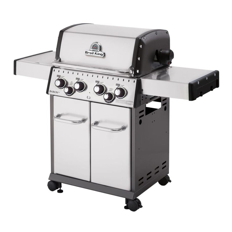 Broil King Baron 4Burner Gas Grill with Side Burner & Reviews Wayfair